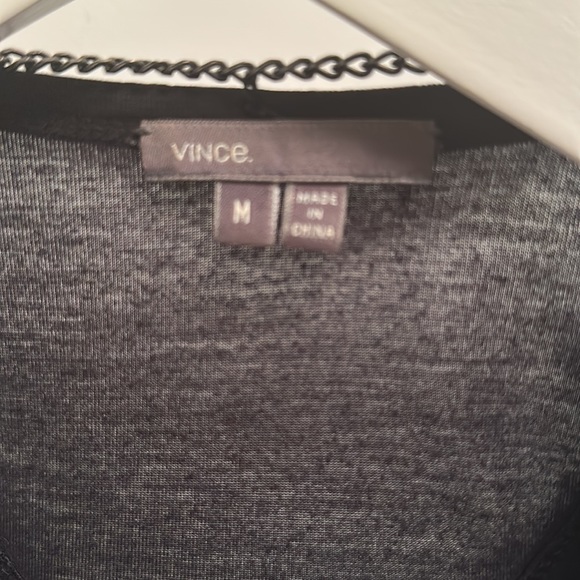 Vince Black Racer Back Tank - Picture 3 of 5